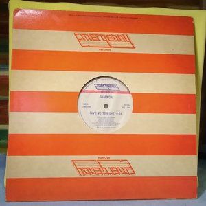 Shannon Give Me Tonight 1984 Single very collectible and rare Vinyl record